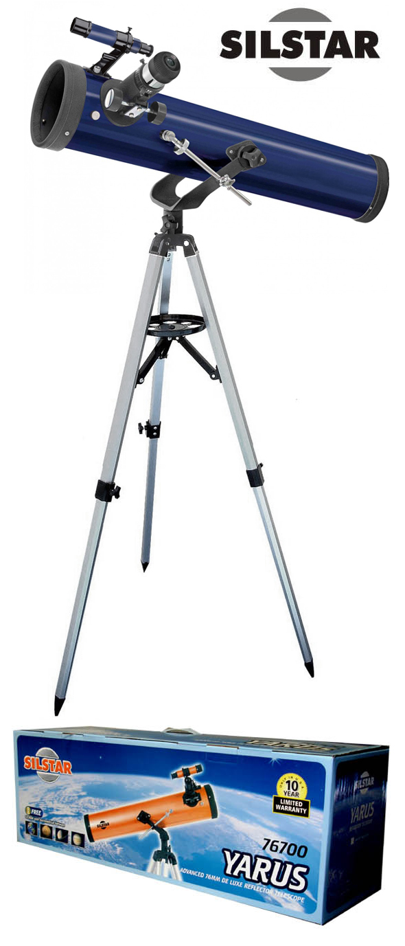 telescópio Silstar Yarus 76mm