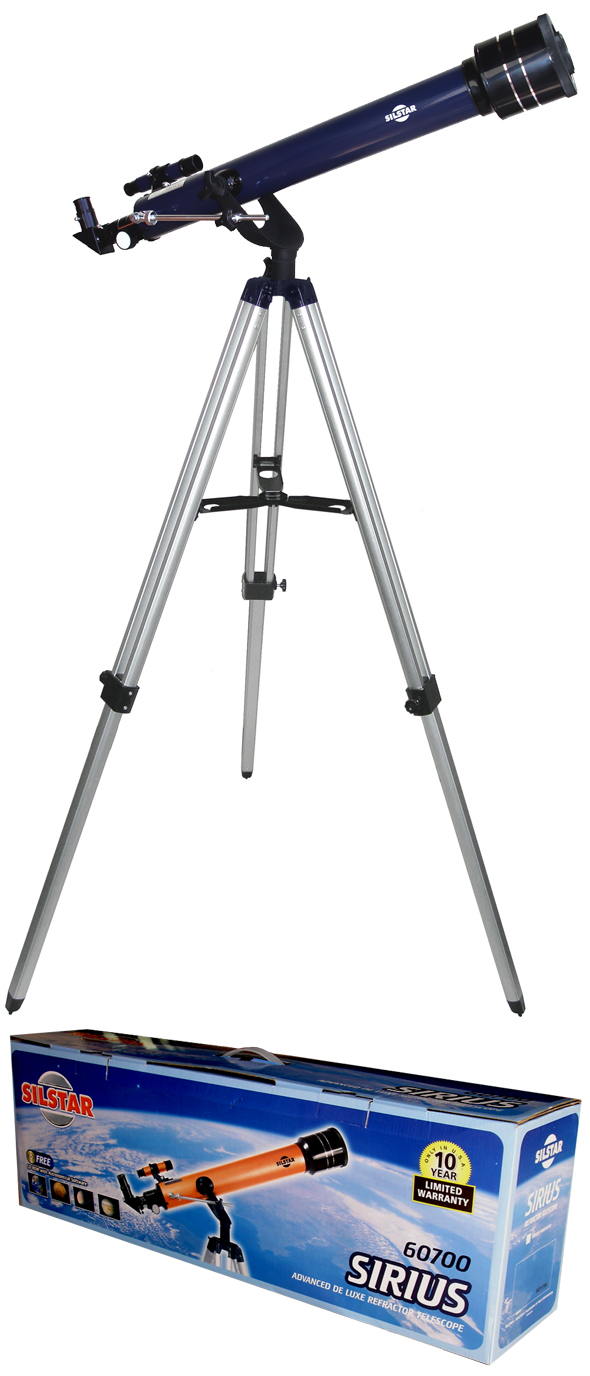 Telesc&oacute;pio 60mm Silstar Sirius EP25-607AZ2 